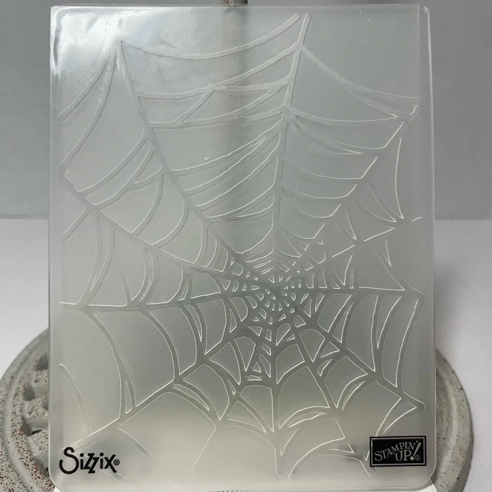 Stampin' Up! Sizzix Big Shot Textured Impressions Spider Web 120889